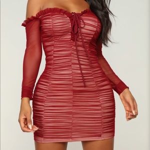 Maura mesh dress xs